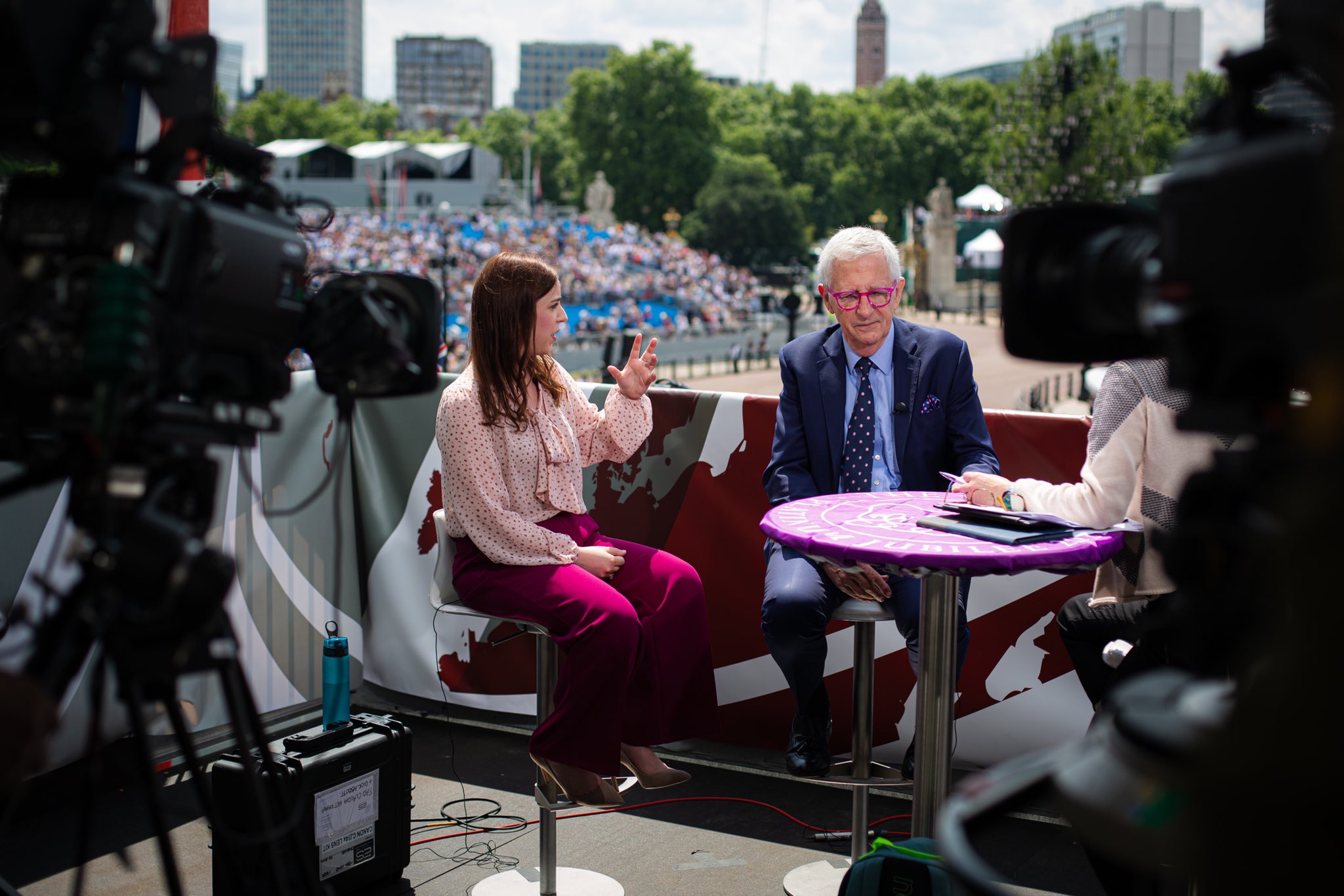 With the BBC for the Platinum Jubilee, 2022